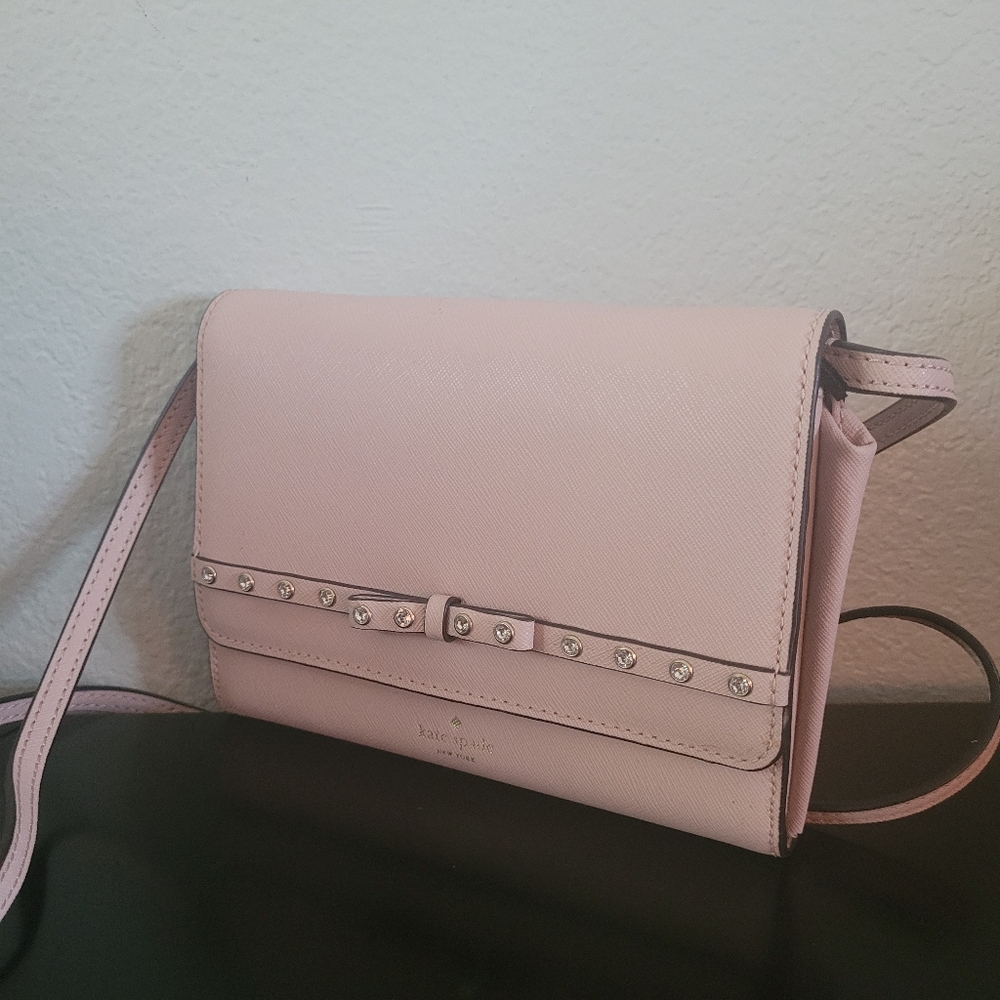 Kate Spade Winni Laurel Way Jeweled Crossbody Bag - Picture 2 of 13